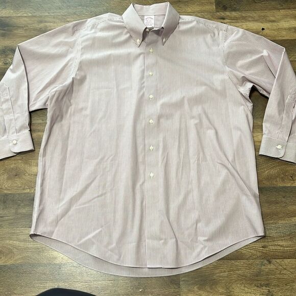 Brooks Brothers long sleeve button down shirt size 17 1/2-33 - Picture 1 of 4